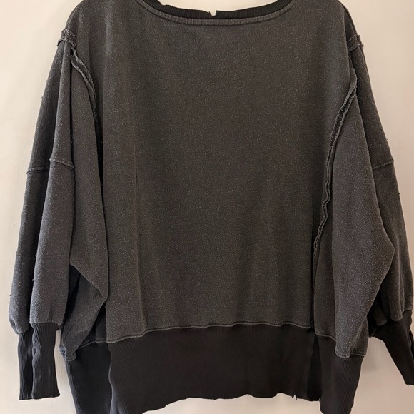 We The Free Charcoal Oversized Crewneck - Picture 3 of 3